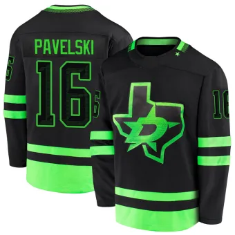 Men's Joe Pavelski Dallas Stars 2020/21 Alternate Premier Jersey - Black Breakaway