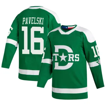 Men's Joe Pavelski Dallas Stars 2020 Winter Classic Jersey - Green Authentic