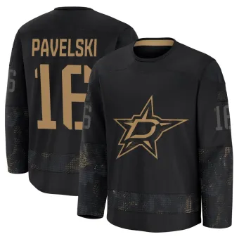 Men's Joe Pavelski Dallas Stars 2024 Military Appreciation Practice Jersey - Black Premium