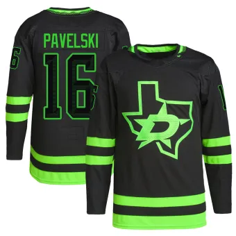 Men's Joe Pavelski Dallas Stars Alternate Primegreen Pro Jersey - Black Authentic