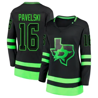 Women's Joe Pavelski Dallas Stars 2020/21 Alternate Premier Jersey - Black Breakaway
